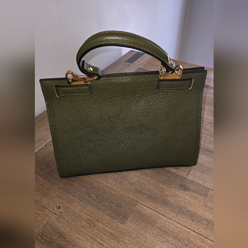 Borse in Pelle made in Italy  leather handbag Purse - Picture 3 of 13